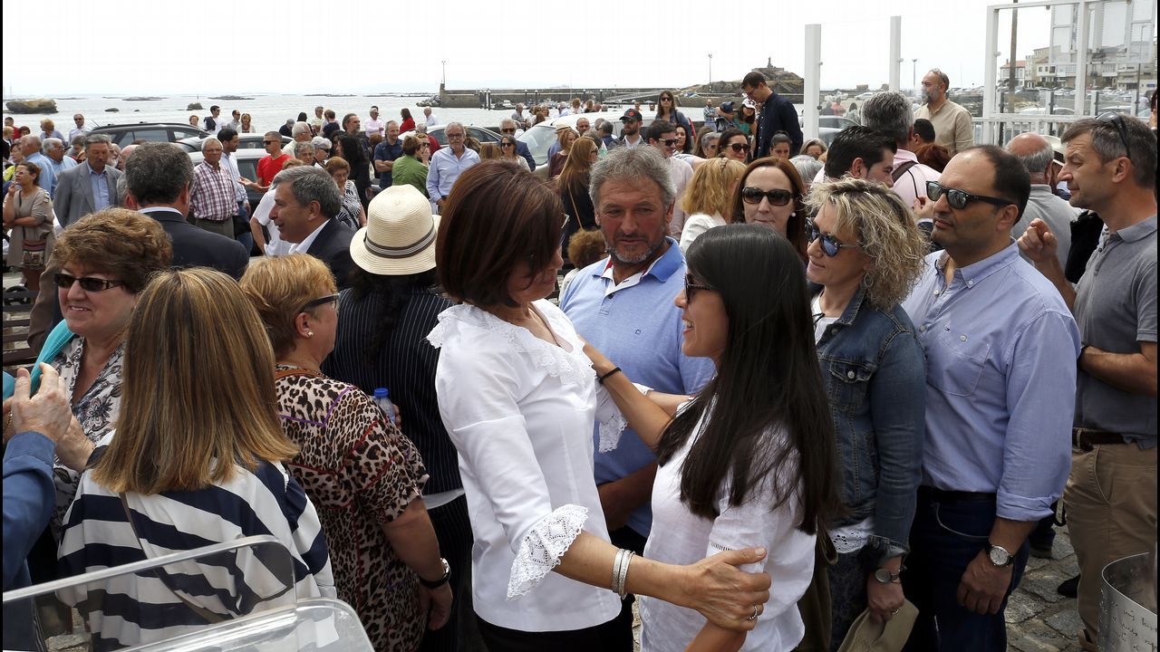 ACTO DEL HOMENAJE A PLACIDO BETANZOS EN EL QUE BAUTIZO´CON SU NOMBRE EL PASEO MARITIMO DE PALMEIRA