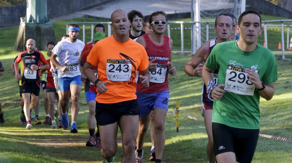 III Carrera pedestre popular Ruta dos en parque de Acea da Ama en Culleredo