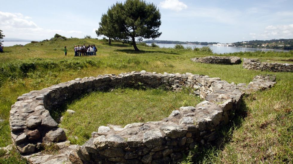 Castro de Neixón en Boiro.