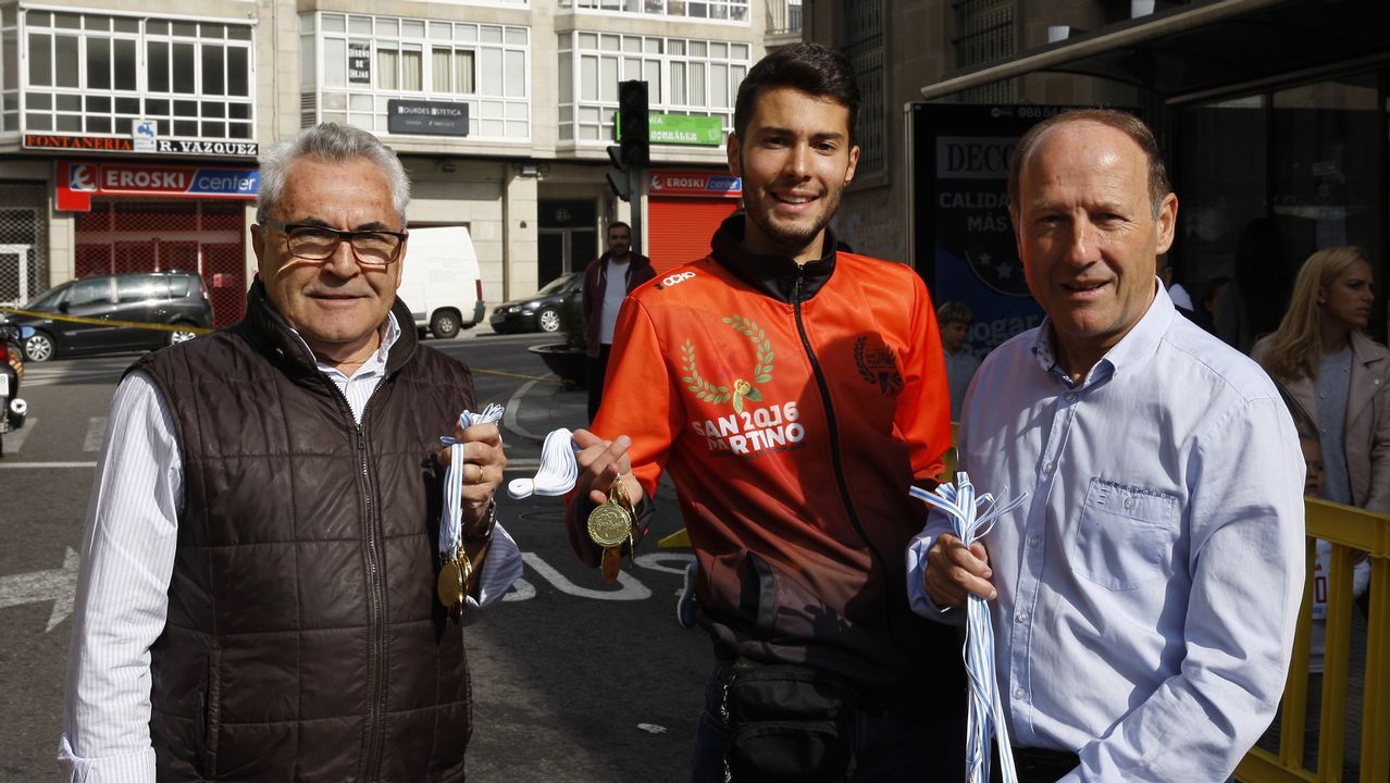 Correndo por el barrio de A Ponte
