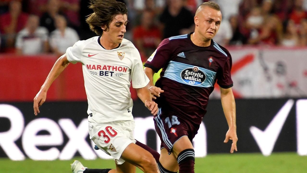 Sevilla-Celta en el Sánchez Pizjuán el 30 de agosto del 2019, tercer jornada (1/19)