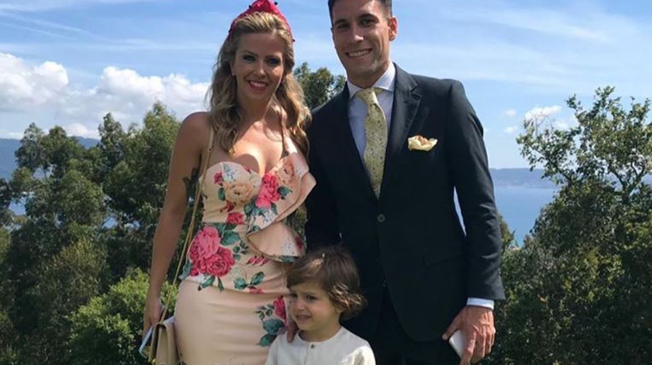 Iago Aspas y Jennifer Rueda