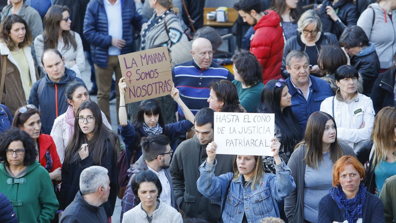 Protesta en Lugo