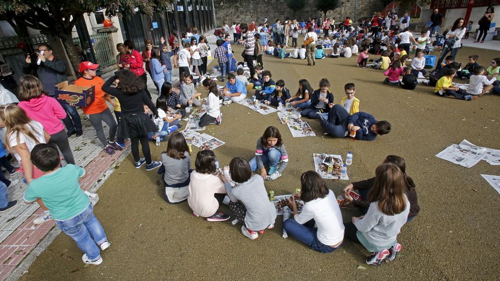 Fiesta de Samaín en el Ceip de Barcelos