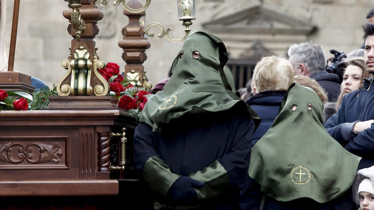 Procesión del Santo Encuentro en Santiago