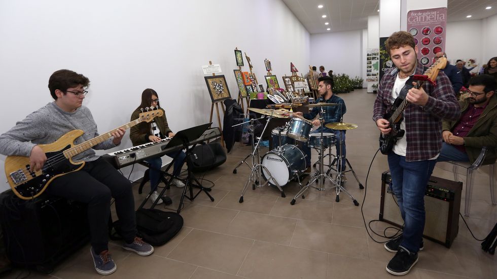 Exposición de la camelia en Boiro