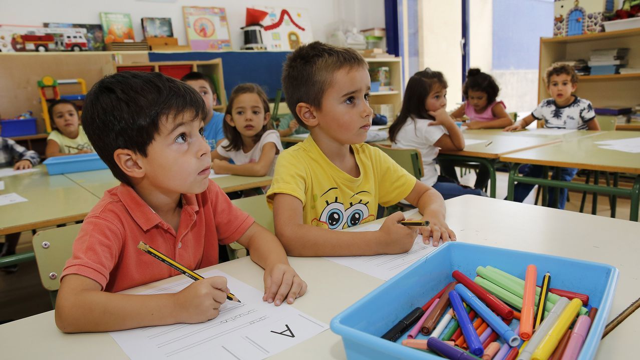 .Colegio de Lerez, en Pontevedra