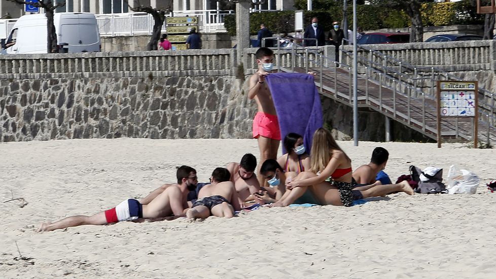 Playa de Silgar. Sanxenxo