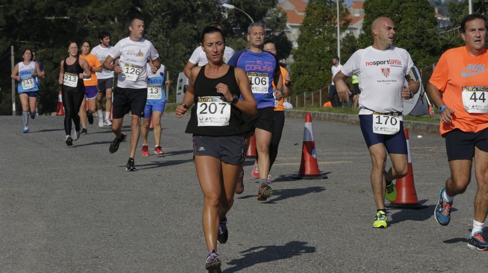III Carrera pedestre popular Ruta dos en parque de Acea da Ama en Culleredo