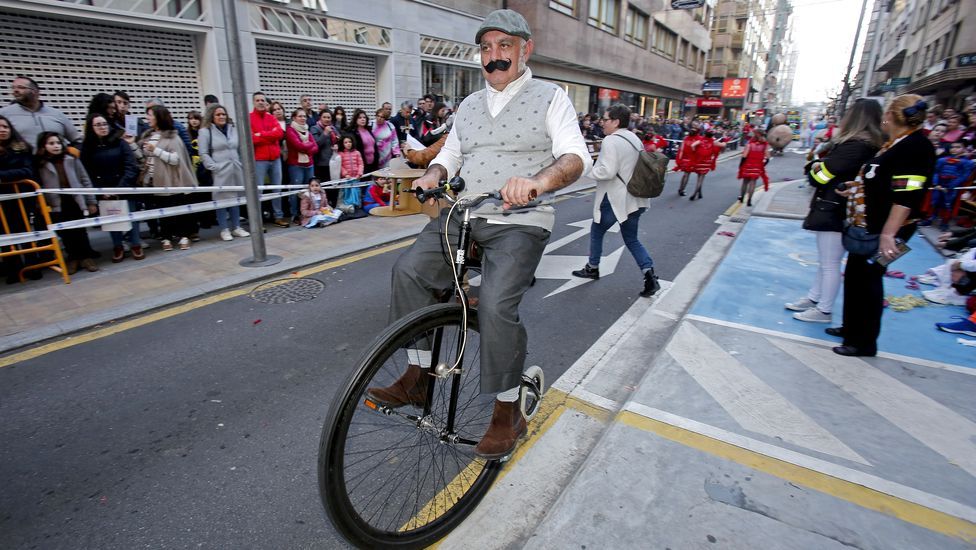Desfile de Carnaval en Pontevedra