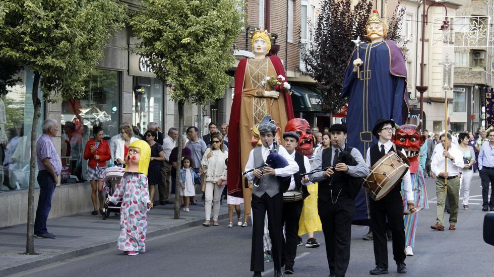 Cristo.O Barco de Valdeorras celebra el día grande de las Festas do Cristo