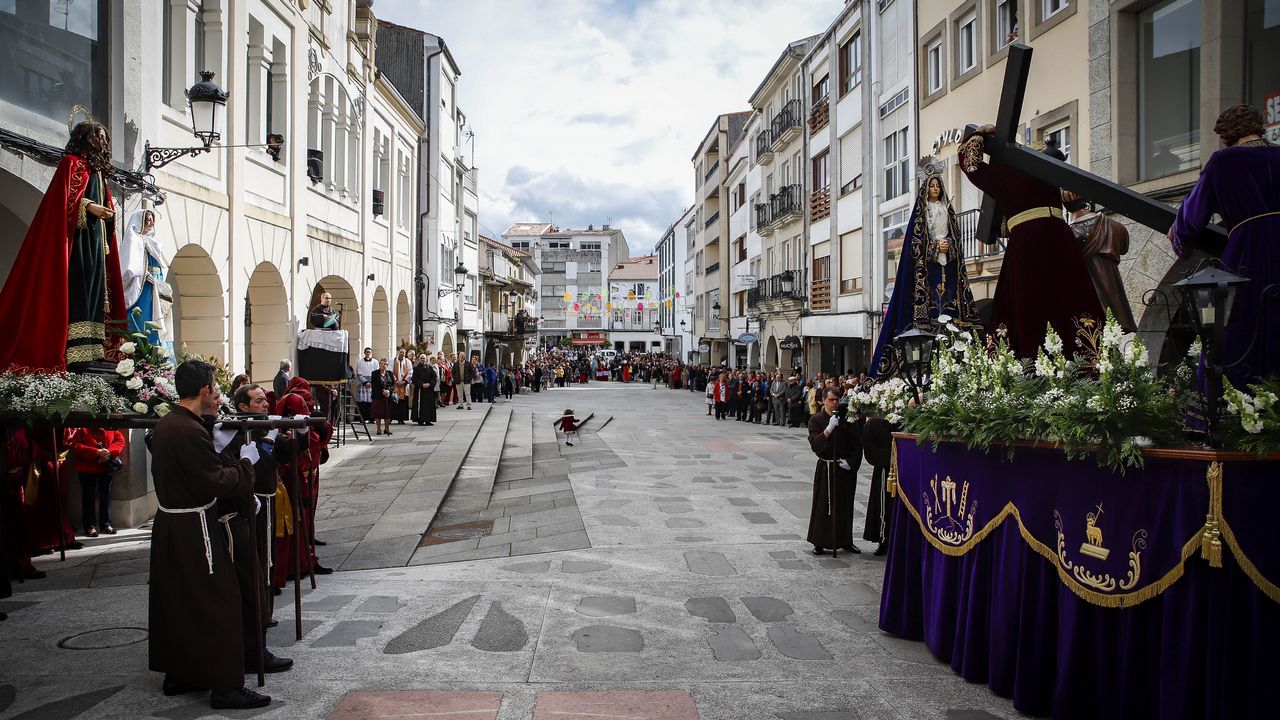 Viernes Santo en la comarca del Barbanza 2019