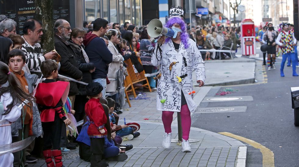 Desfile de Carnaval en Pontevedra