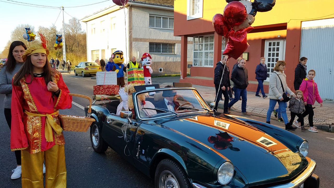 Cabalgata en Begonte