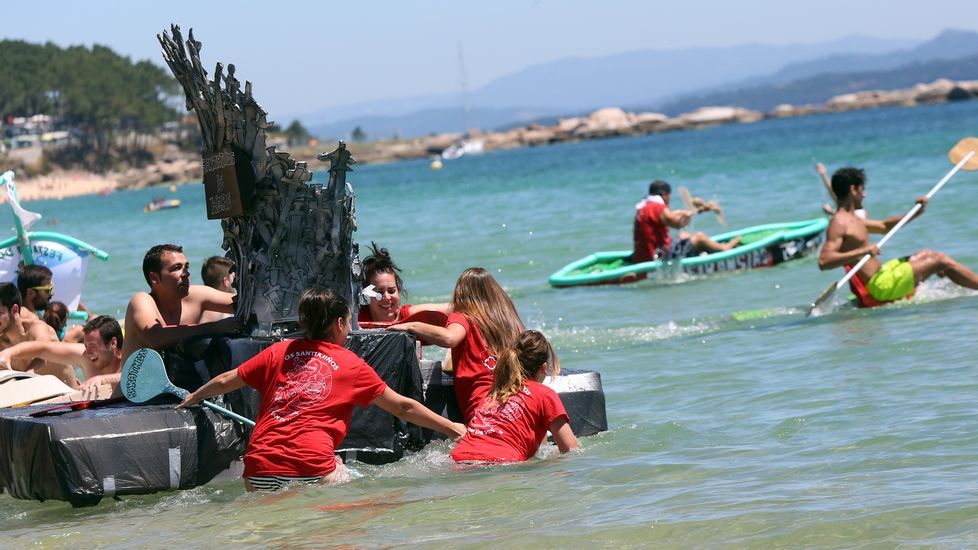 Festa da Dorna, Rejata en Coroso