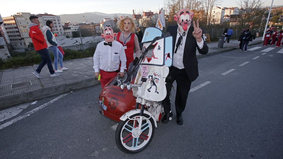 Desfile de Carnaval en Pontevedra