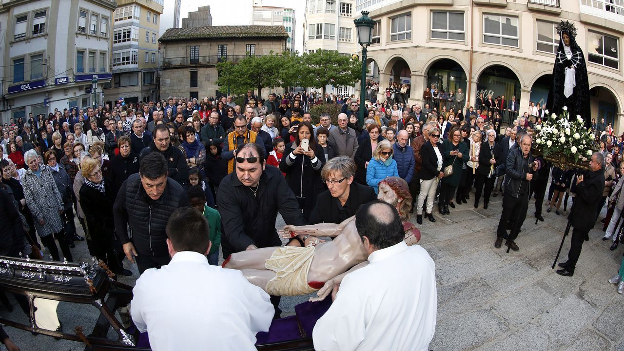 Viernes Santo en la comarca del Barbanza 2019