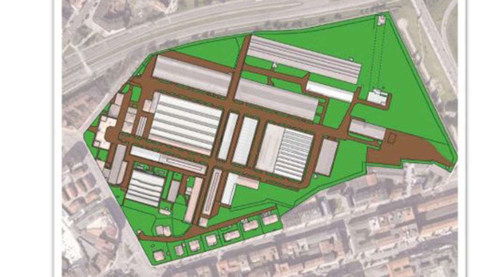 Plano de la Fábrica de Armas de La Vega