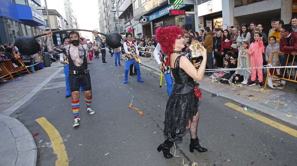 Desfile de Carnaval en Pontevedra