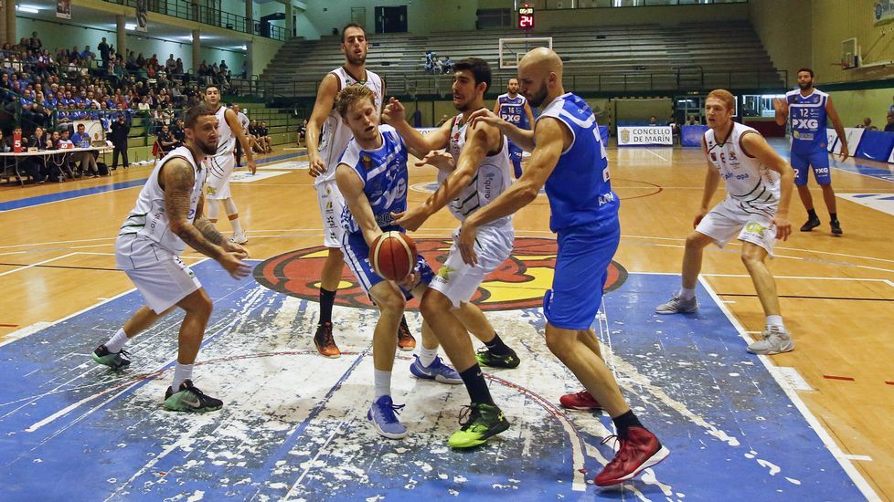 BALONCESTO MARÍN PEIXE GALEGO CONTRA PALMA AIR EUROPA