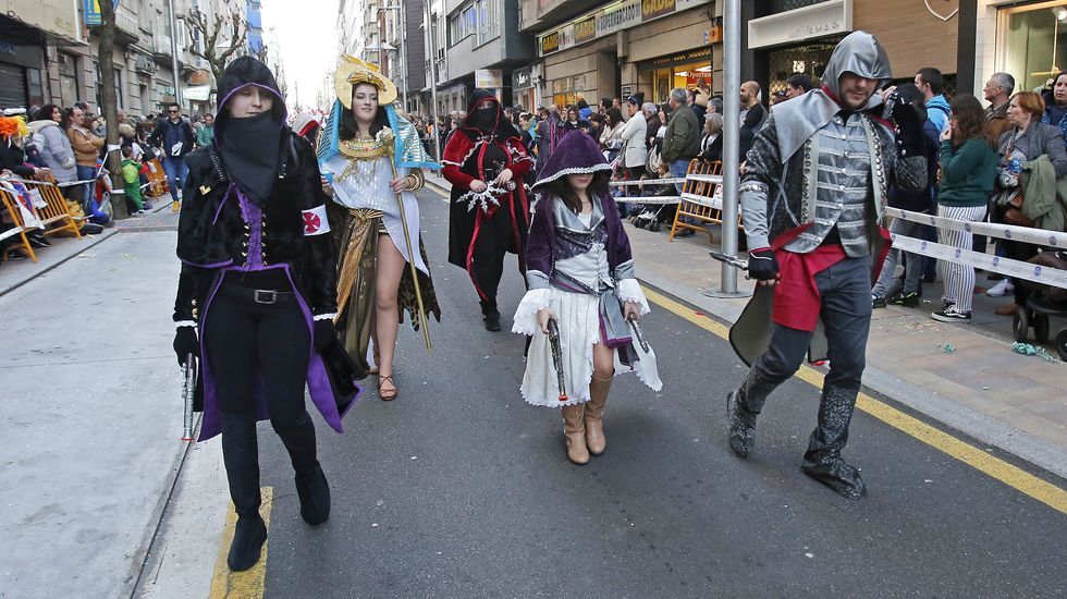 Desfile de Carnaval en Pontevedra