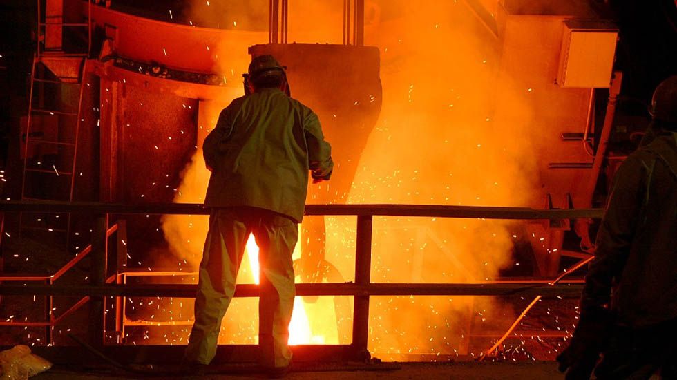 Producci�n de acero.Producci�n de acero 