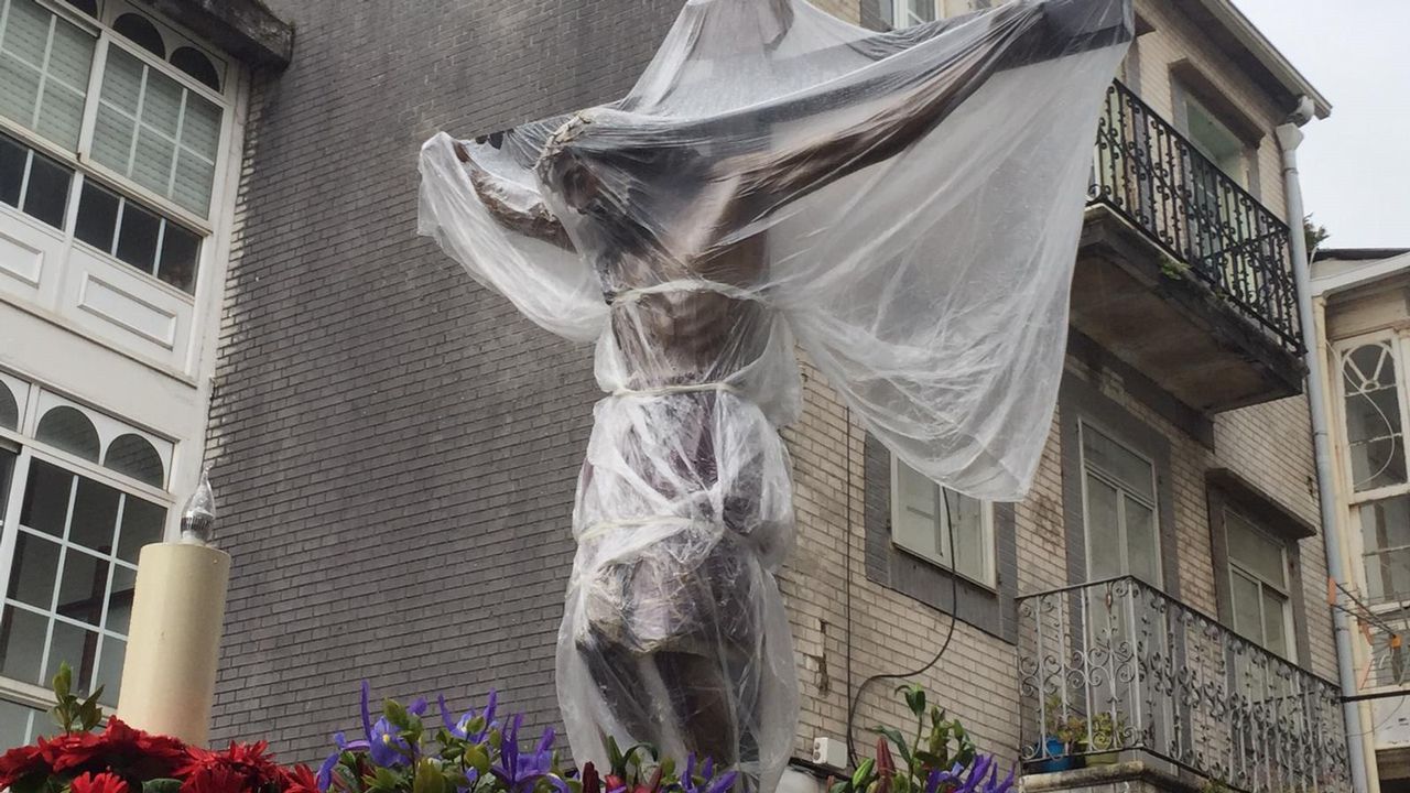 Miércoles Santo | Suspensión por la lluvia de la Procesión del Cristo de los Navegantes