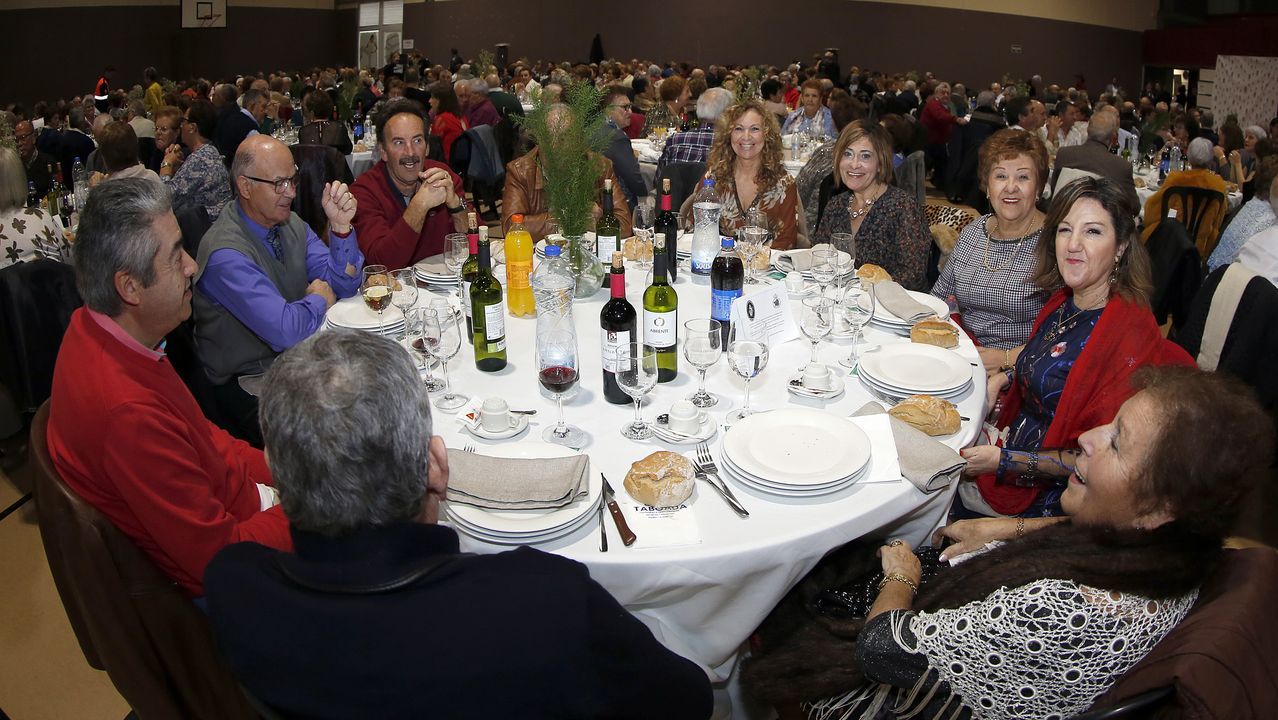 Comida de los mayores en la Fieiteira 2019