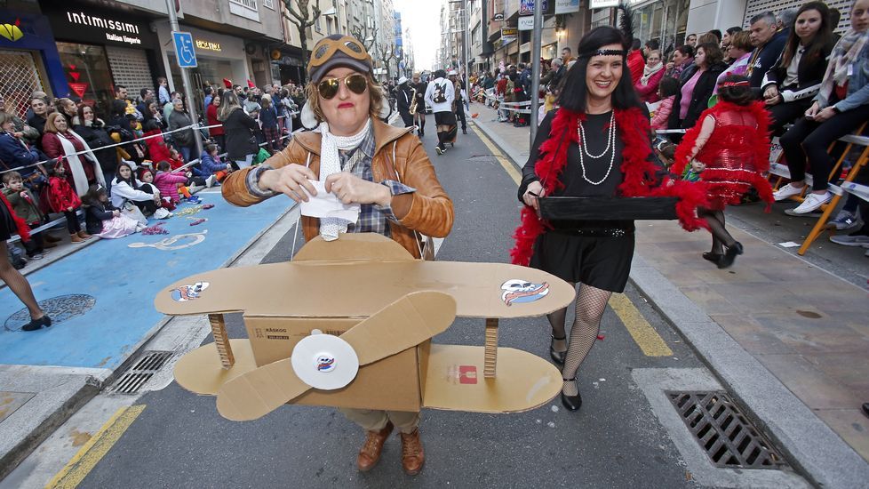 Desfile de Carnaval en Pontevedra