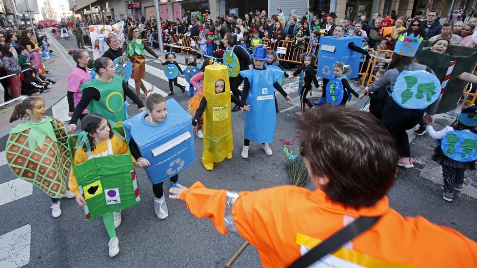 Desfile de Carnaval en Pontevedra