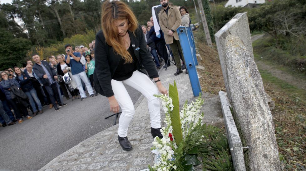 Homenaje a los mártires de Cans en Porto do son
