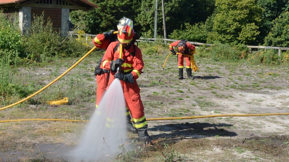 Tiempo l�mite ante el fuego: 4 horas