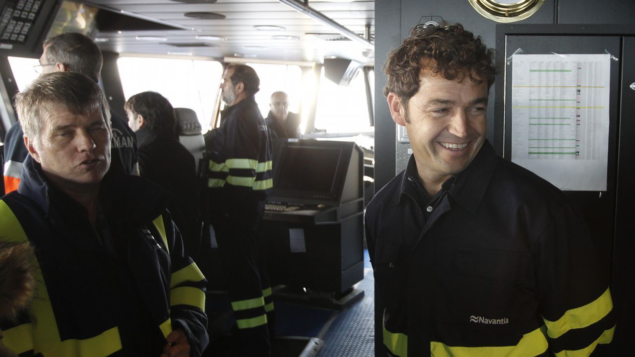 Las pruebas del «Furor» comenzaron a primera hora de esta mañana; en el barco viajan 87 personas