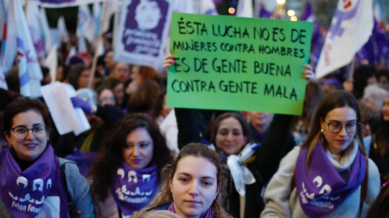 Manifestación central de A Coruña