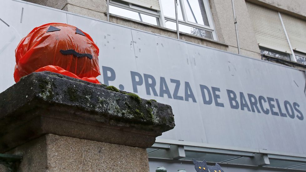 Celebración de samaín en el CEIP Praza de Barcelos. Halloween