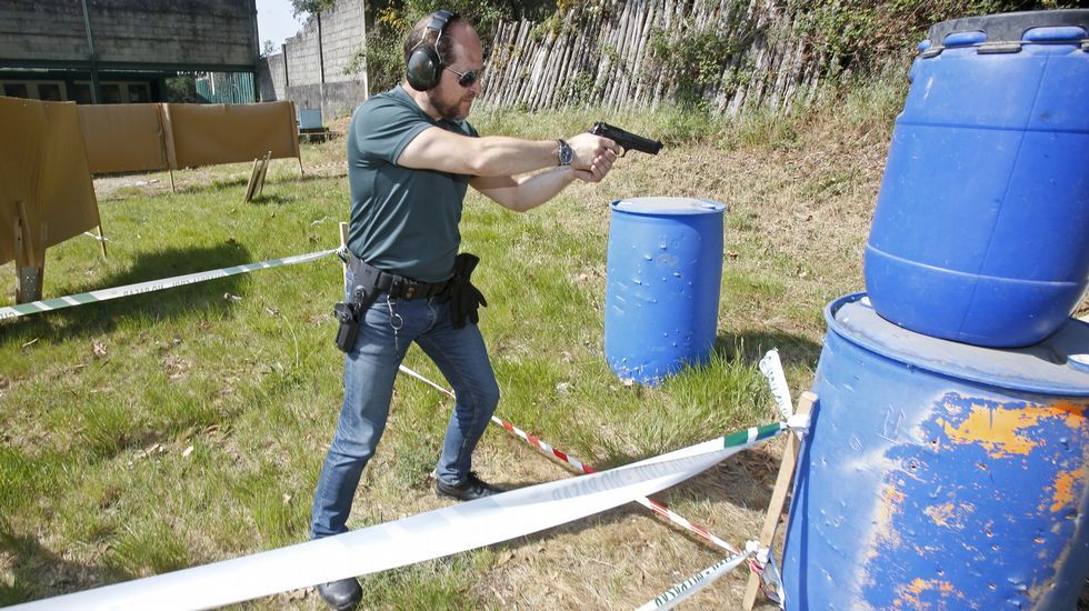 Torneo de tiro entre Guardia Civil, Policía y Brilat