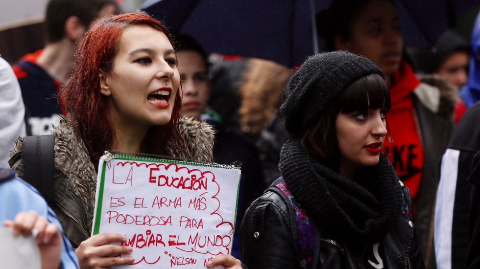 Manifestación en Vigo