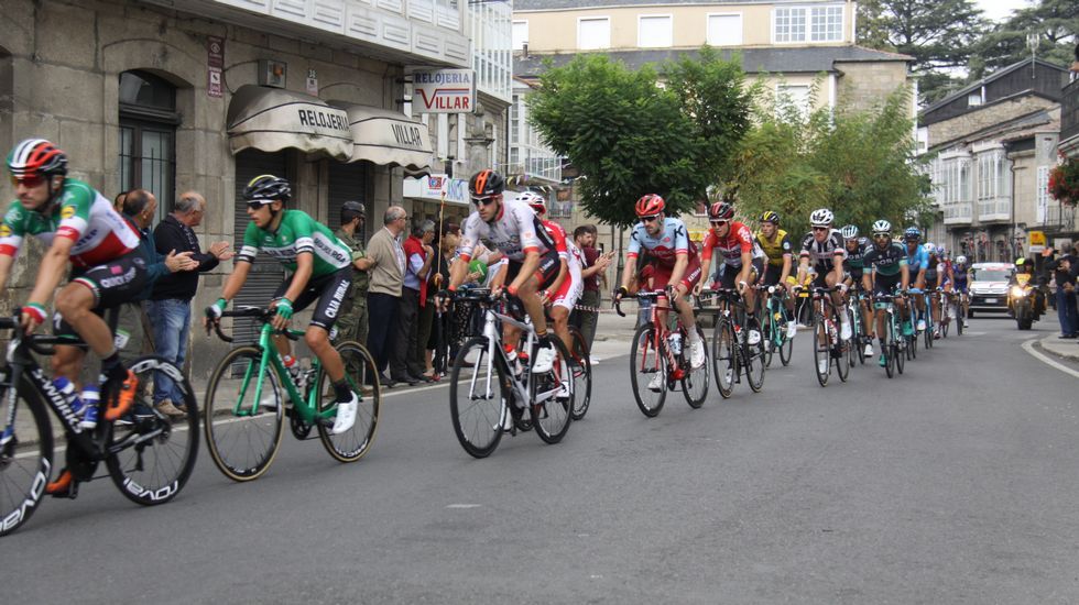 La Vuelta a su paso por A Pobra de Trives