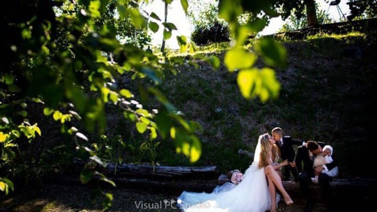 Vicente Iborra, con su pareja