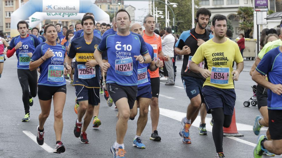 Carrera Coruña 10. 11 de octubre del 2015