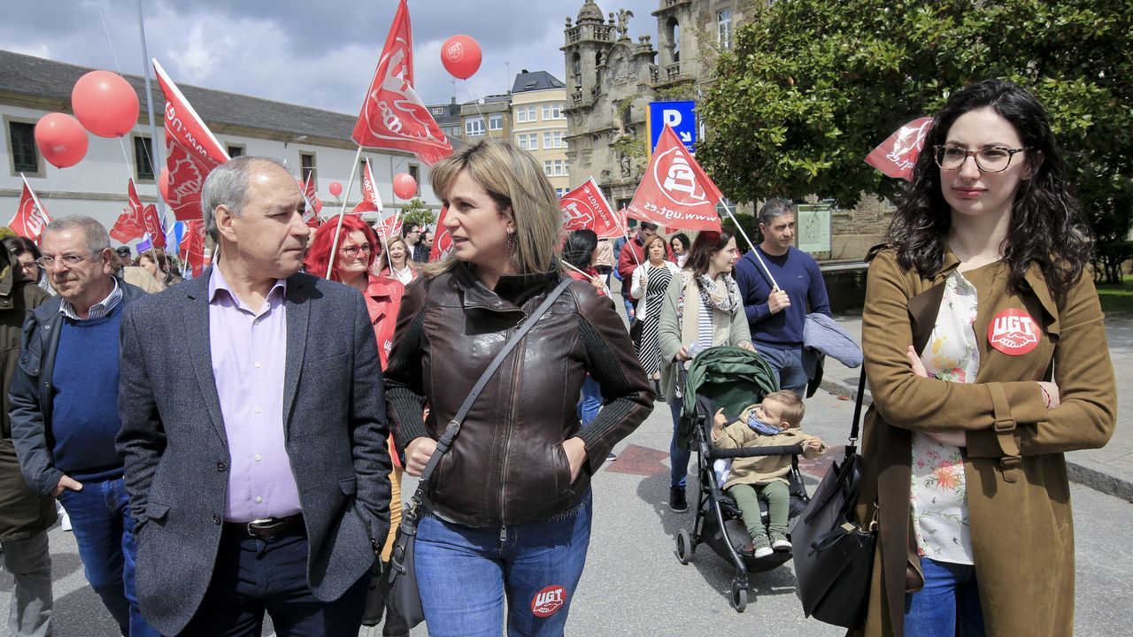 Manifestación del 1 de mayo en Lugo