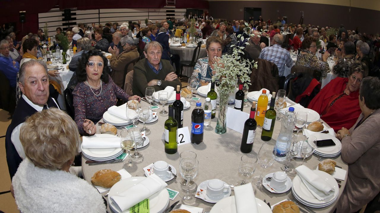 Comida de los mayores en la Fieiteira 2019