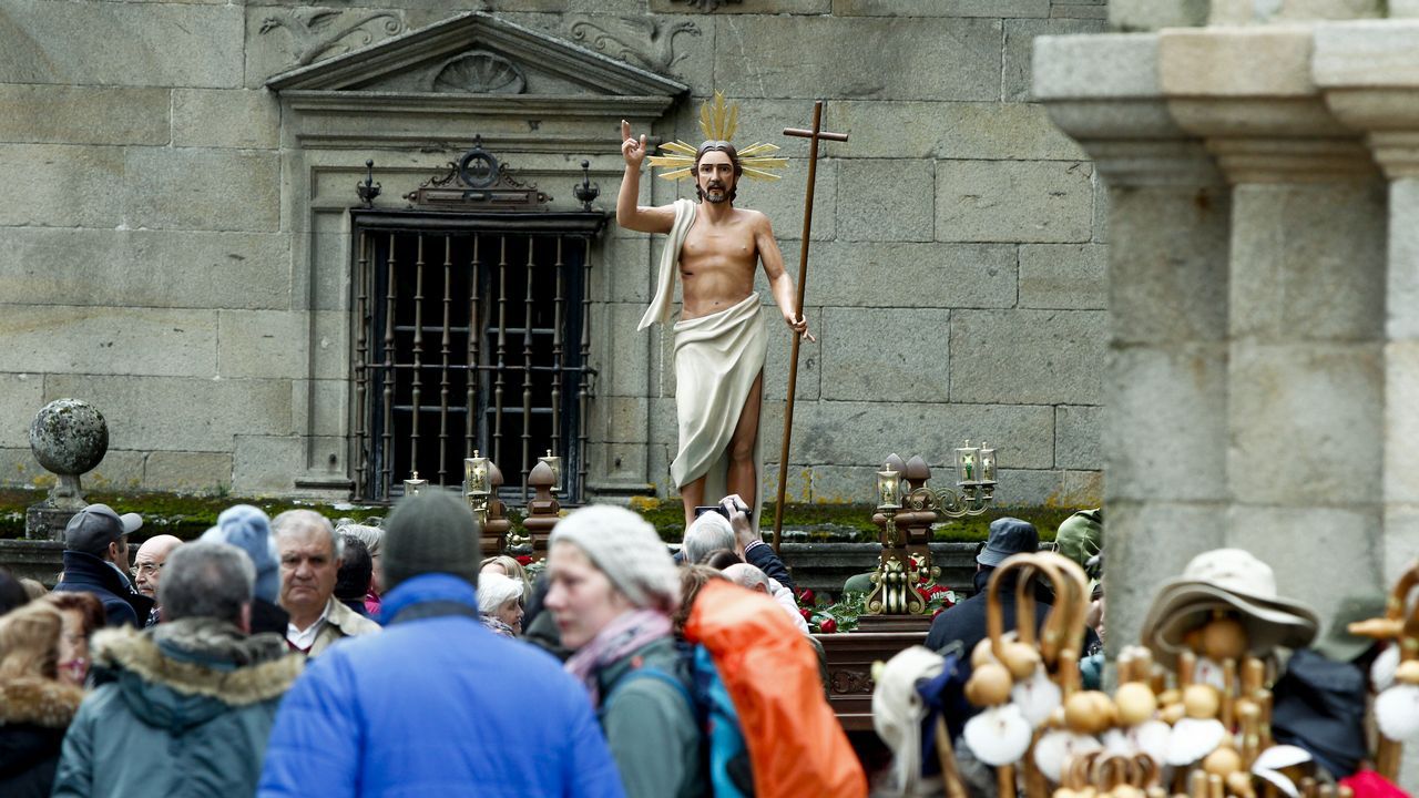 Procesión del Santo Encuentro en Santiago