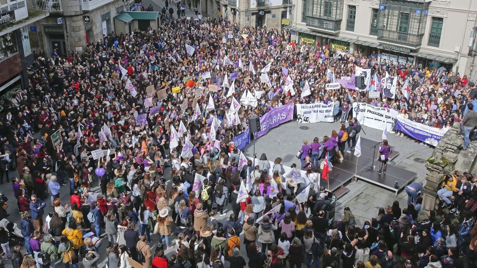 Concentración del 8M. Día de la Mujer