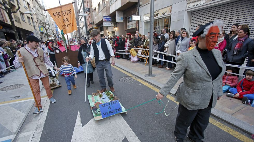 Desfile de Carnaval en Pontevedra