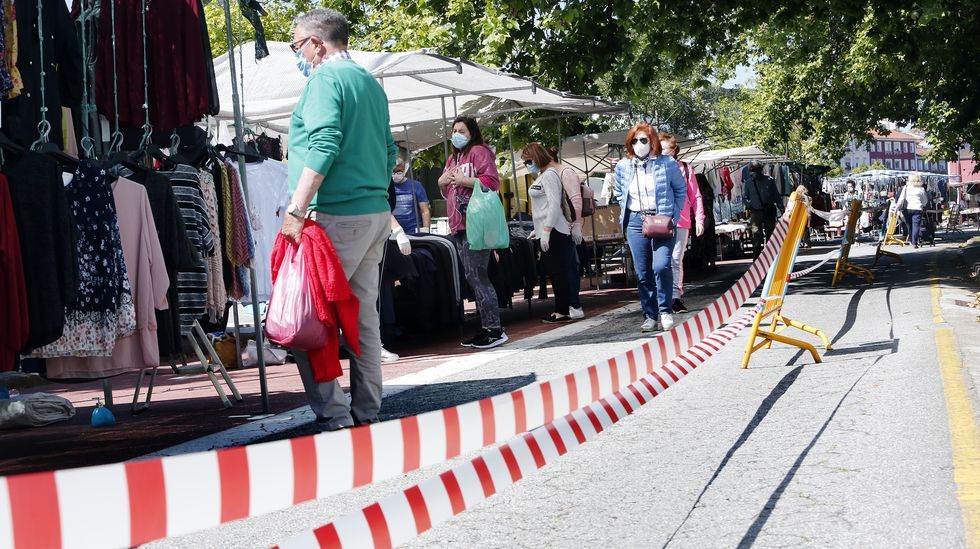 Regresa la feria de los sabados a Pontevedra con nuevas medidas anti contagio