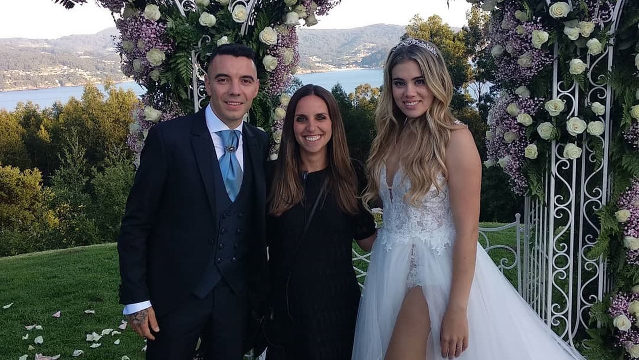 Gerard Deulofeu, en la boda de Aspas
