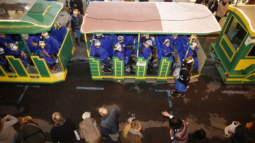Cabalgata de los Reyes Magos en A Coruña
