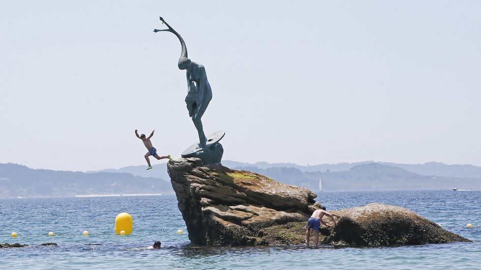Sanxenxo. Playa de Silgar