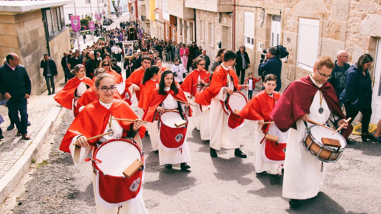 Viernes Santo en la comarca del Barbanza 2019